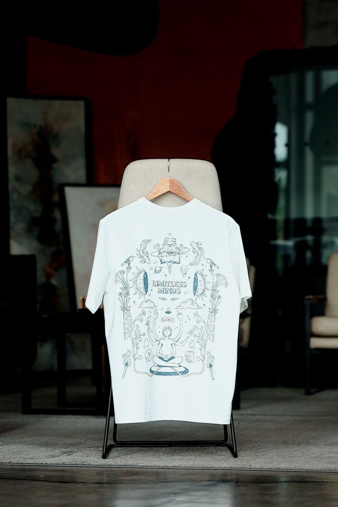 Limitless Minds | Oversized Tee - White - Image 2